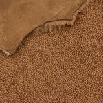 Large Curly Cognac Sheepskin : 9x Piece Shearling Bundle With Suede Reverse (Ref-gh.eol) Bundle 720