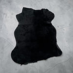 Black Merino : 10mm 9x Piece Ironed Wool Sheepskin With Nappalan Reverse (Ref-gh.eol) Bundle 721