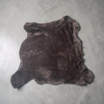 UK Sheepskin Brown :14mm Curly Wool 5x Piece Bundle with Suede Reverse (Ref-gh.eol) Bundle 727