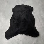 UK Sheepskin Black :14mm Curly Wool 6x Piece Bundle with Suede Reverse (Ref-gh.eol) Bundle 728