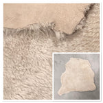 Cream Curly Sheepskin : 11x Piece Shearling Bundle With Suede Reverse (Ref-gh.eol) Bundle 729
