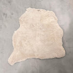 Cream Curly Sheepskin : 11x Piece Shearling Bundle With Suede Reverse (Ref-gh.eol) Bundle 729
