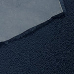 Australian Merino Dark-Navy : x4 Piece 14mm Curly Sheepskin Bundle (Ref-gh.eol) Bundle 731