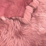 Large Toscana B-Grade Pink : x5 Piece Shearling Bundle With Suede Reverse (Ref-gh.eol) Bundle 733
