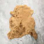 Large Toscana B-Grade Cognac : x4 Piece Shearling Bundle With Suede Reverse (Ref-gh.eol) Bundle 734
