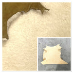 Cream Ironed Sheepskin : 6x Piece Shearling Bundle With Suede Reverse (Ref-gh.eol) Bundle 735
