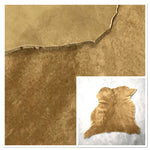 Small Merino Biscuit : 10mm Ironed Wool 3x Piece Sheepskin Bundle with Suede Reverse (Ref-gh.eol) Bundle 740