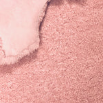 Small Merino Pink : 10mm Curly Wool B-Grade 19x Piece Sheepskin Bundle with Suede Reverse (Ref-gh.eol) Bundle 743