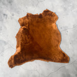 Cognac Merino : 10mm 6x Piece Ironed Wool Sheepskin With Suede Reverse (Ref-gh.eol) Bundle 753