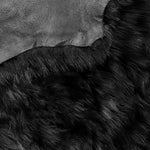 Wavy Toscana Black : 11x Piece Shearling Bundle With Lightly Sprayed Nappalan Reverse (Ref-gh.eol) Bundle 756 x2 Bundles