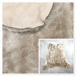 Merino Biscuit : 10mm Ironed Wool 7x Piece Bundle with Nappalan Reverse (Ref-gh.eol) Bundle 760