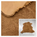 Brown Curly Sheepskin : 5x Piece Shearling Bundle With Lightly Sprayed Nappalan Reverse (Ref-gh.eol) Bundle 765