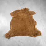 Brown Curly Sheepskin : 5x Piece Shearling Bundle With Lightly Sprayed Nappalan Reverse (Ref-gh.eol) Bundle 765