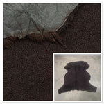 Dark Brown Curly Sheepskin : 13x Piece Shearling Bundle With Nappalan Reverse (Ref-gh.eol) Bundle 766