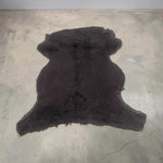 Dark Brown Curly Sheepskin : 13x Piece Shearling Bundle With Nappalan Reverse (Ref-gh.eol) Bundle 766