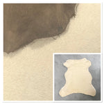 Ironed Sheepskin Cream 10mm : 4x Piece Sheepskin Bundle with Distressed Nappalan Reverse (Ref-gh.eol) Bundle 781