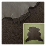 Curly Sheepskin Brown 10mm : 10x Piece Sheepskin Bundle with Nappalan Reverse (Ref-gh.eol) Bundle 782