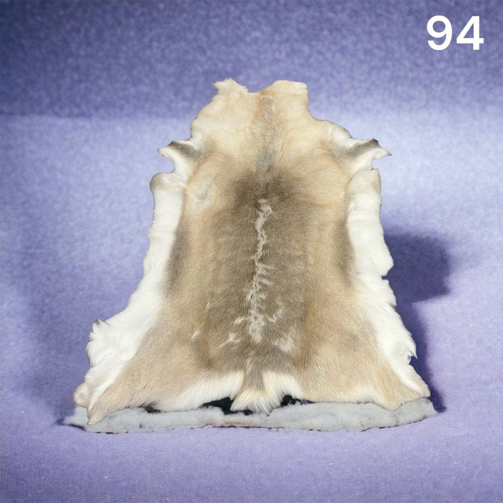 Natural Reindeer Hide (94) : Sourced From Northern Scandinavia