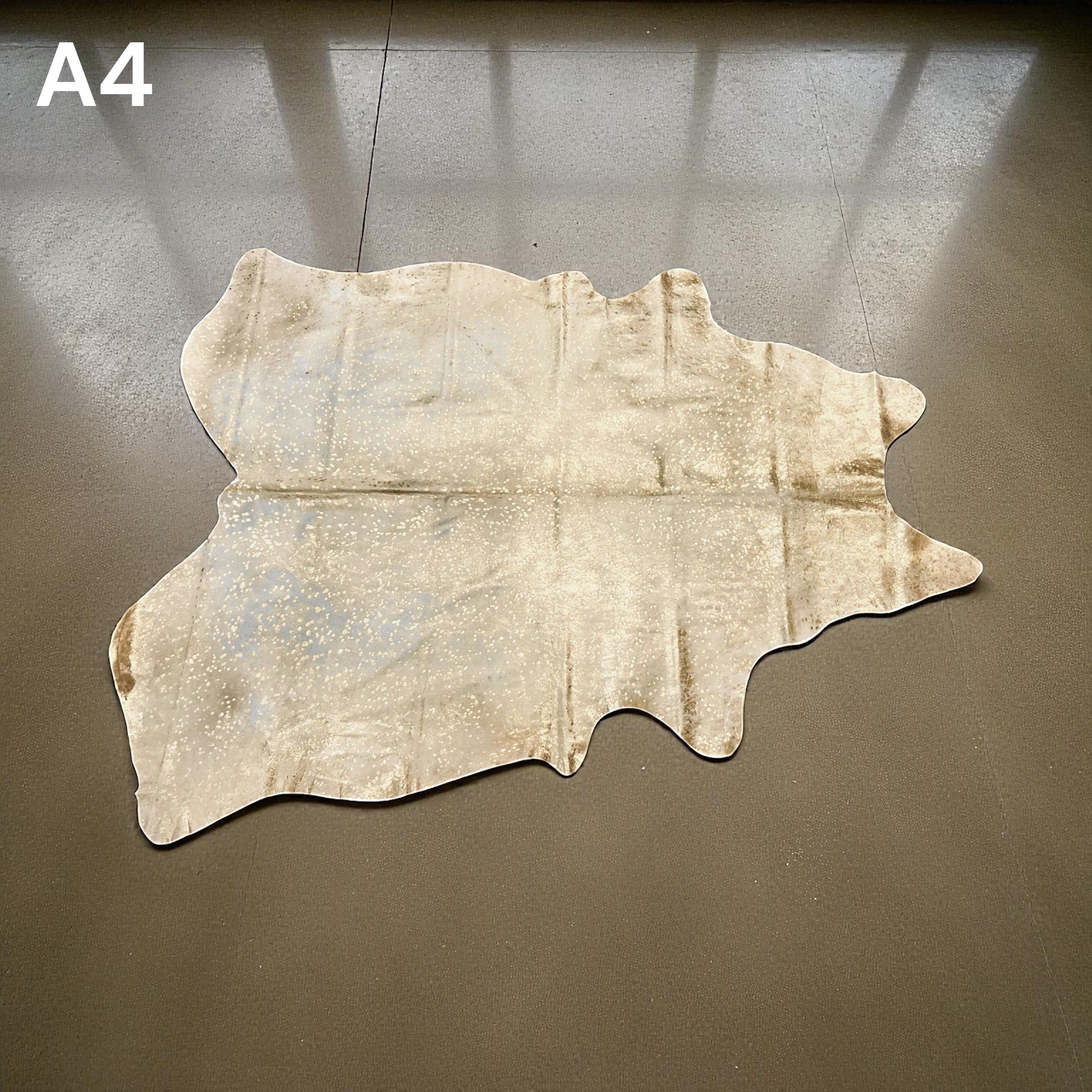 Hair-On Hide Acid Gold : 1.5mm (Ref-gh.eol) A4