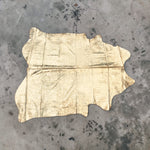 Hair-On Hide Acid Gold : 1.5mm (Ref-gh.eol) A9