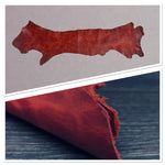 "ARNO" Vegetable Tanned Oil Dressed Pull-up Leather Bellies (1.0-1.5mm)