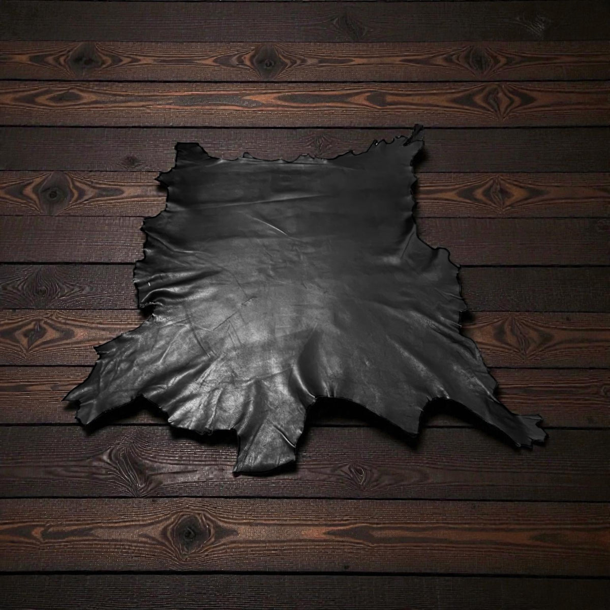 A'tan .1.4mm Black : Goat Leather (Ex Pittards Stock) A'tanGoat Black1 ...