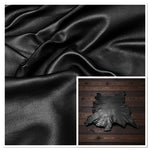 A'tan .1.4mm Black : Goat Leather (Ex Pittards Stock) A'tanGoat Black1.4mm