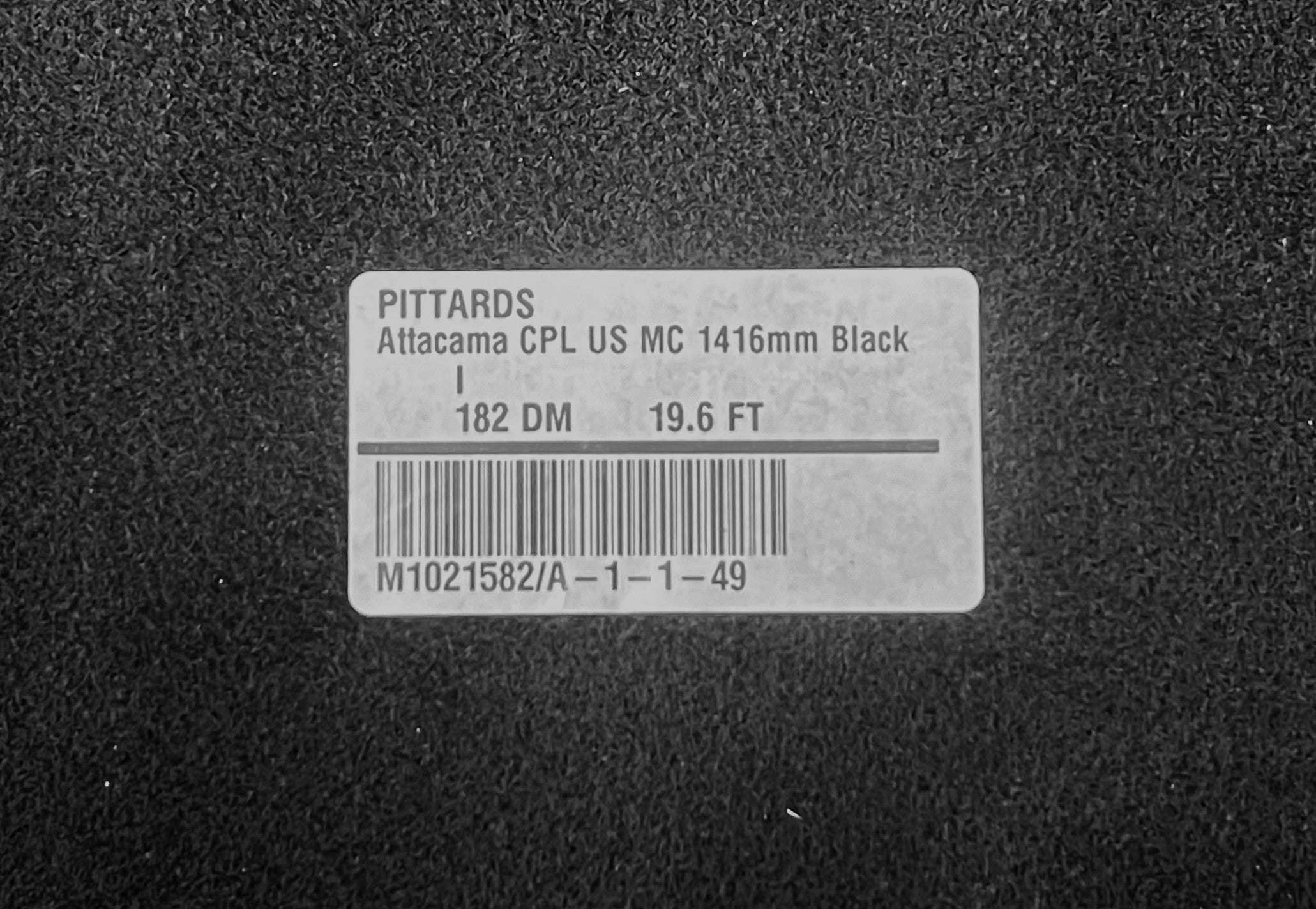 Attacama Black : Premium Leather Cow Side : 1.4-1.6mm (Ex Pittards Stock)