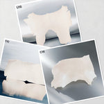 Veg-Tanned Back Splits : Natural 1.5-2.0mm or 2.5-3.0mm, PLEASE READ PRODUCT DESCRIPTION.
