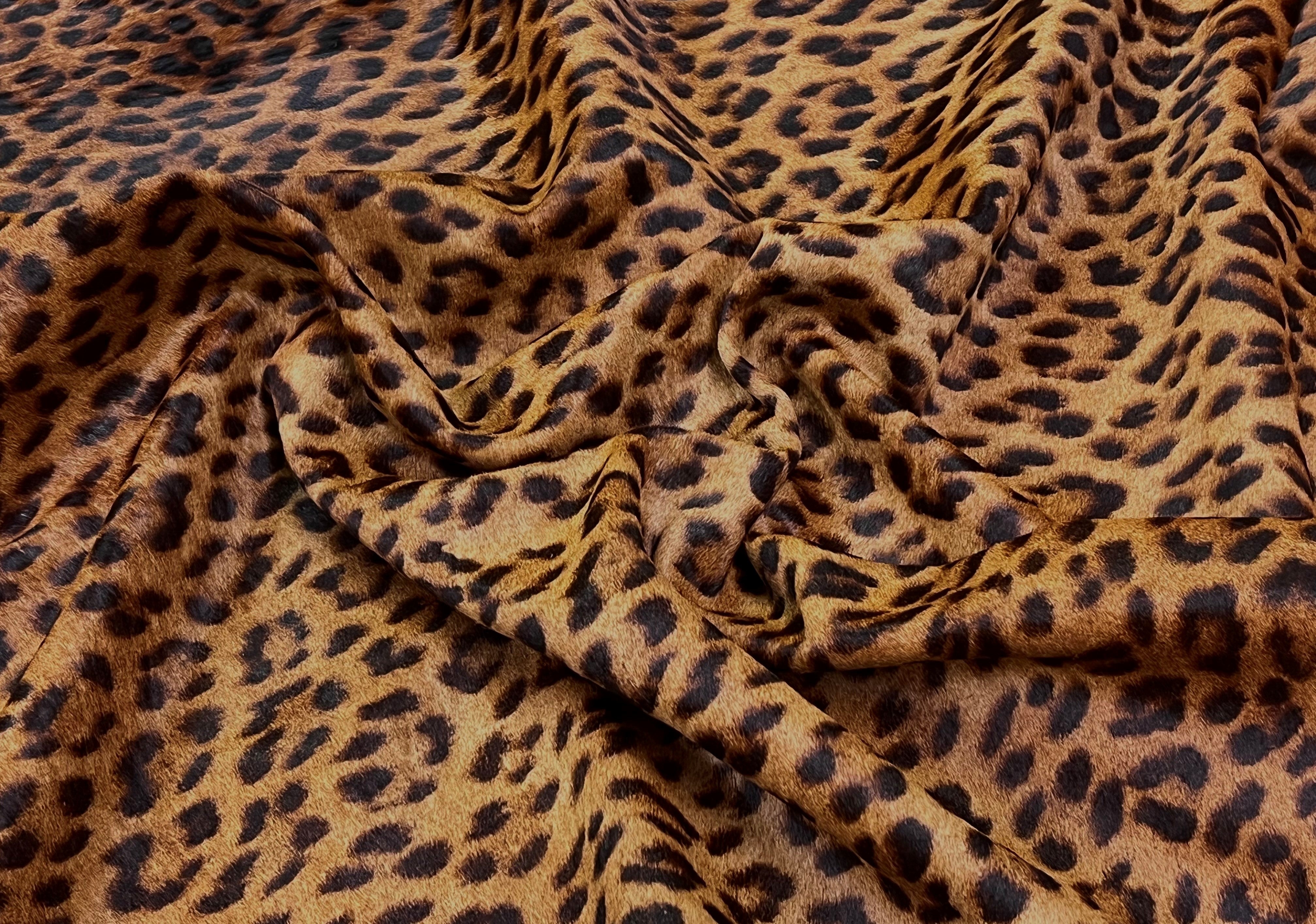 Hair-On Side : Beige Leopard (1.4-1.6mm 4oz) 20 Discontinued. Pattern7