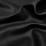 A-tan Black: Goat Leather: 1.2-1.4mm (Ex Pittards Stock)
