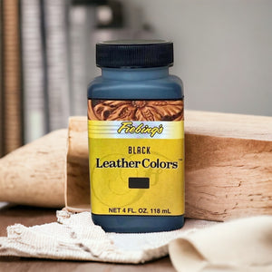 Fiebing's Leather Colors! Water Based Leather Dye for Natural Vegetable Tanned Leather (118ml / 4oz) 8 colours available.