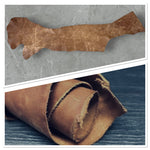 "ARNO" Vegetable Tanned Oil Dressed Pull-up Leather Bellies (1.0-1.5mm)