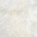 Brilliant White Mongolian Sheepskin Plate : (120cm L x 55cm W) Perfect As Rugs or Making Cushions and Garments.
