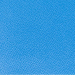 Electric Blue Semi-Firm Printed Grain Leather Cow Hide with the belly removed : 1.5mm (Ref-gh.eol)