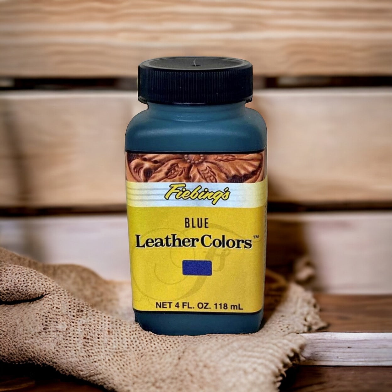 Fiebing's Leather Colors! Water Based Leather Dye for Natural Vegetable Tanned Leather (118ml / 4oz) 8 colours available.