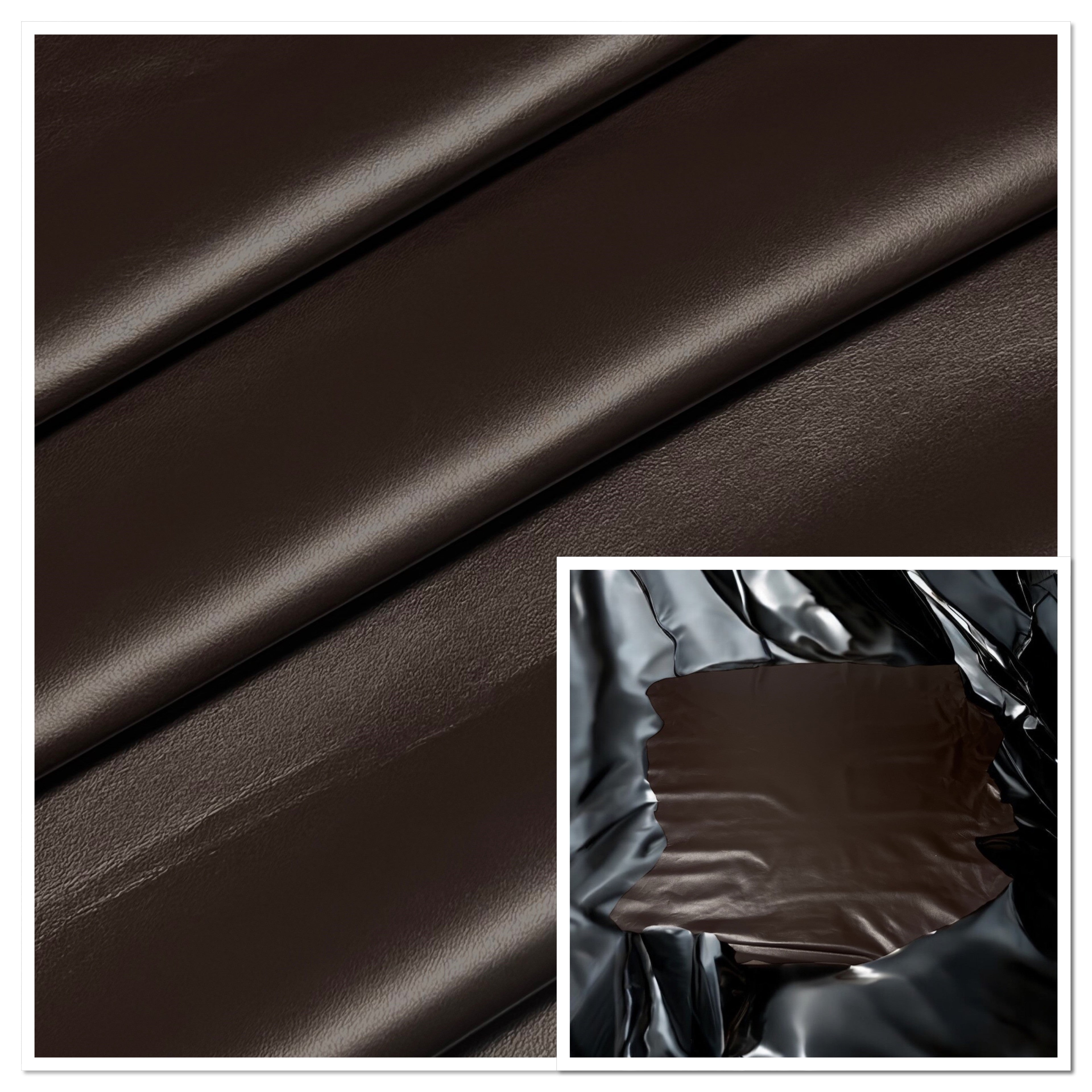 Valencia Bourneville, Leather Lambskin : Italian Lamb Nappa (0.6-0.7mm 1.5oz) 10