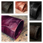 Traditional English Bridle Butts : 3.5-4.0mm (Veg-Tanned)