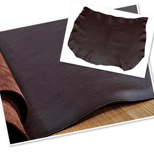 Cheverette Brown Dyed Through : Soft Vegetable Tanned Double Shoulder (2.0-2.2mm 5oz) 15