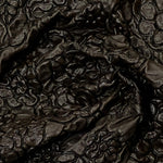 Brown Flower Washed Crinkle Pigskin Leather 0.6-0.8mm (Ref-gh.eol)
