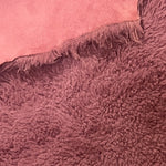 UK Sheepskin Burgundy :14mm Curly Wool 13 Piece Bundle with Suede Reverse (Ref-gh.eol) Bundle 78 Box