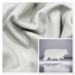 Conquest Off-White : Leather Cow Side with Mottled Finish, 1.4-1.6mm (Ex Pittards Stock)