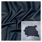 Smooth Cyprus Blue Calf Nappa : Leather Calf Hide : 0.9-1.1mm (Ex Vitelco Stock)