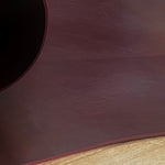 Bordeaux Aniline Coloured : Vegetable Tanned Double Shoulder (2.8-3.0mm 7oz) 16