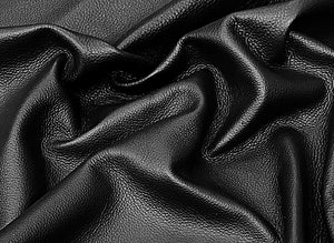 DeerCow Black ,Leather Cow Side : (1.3-1.5mm 3.5oz) 24