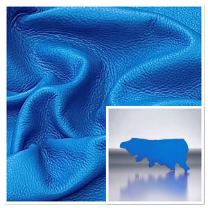 DeerCow Cornflower Blue, Leather Cow Side : (1.3-1.5mm 3.5oz) 24 Discontinued