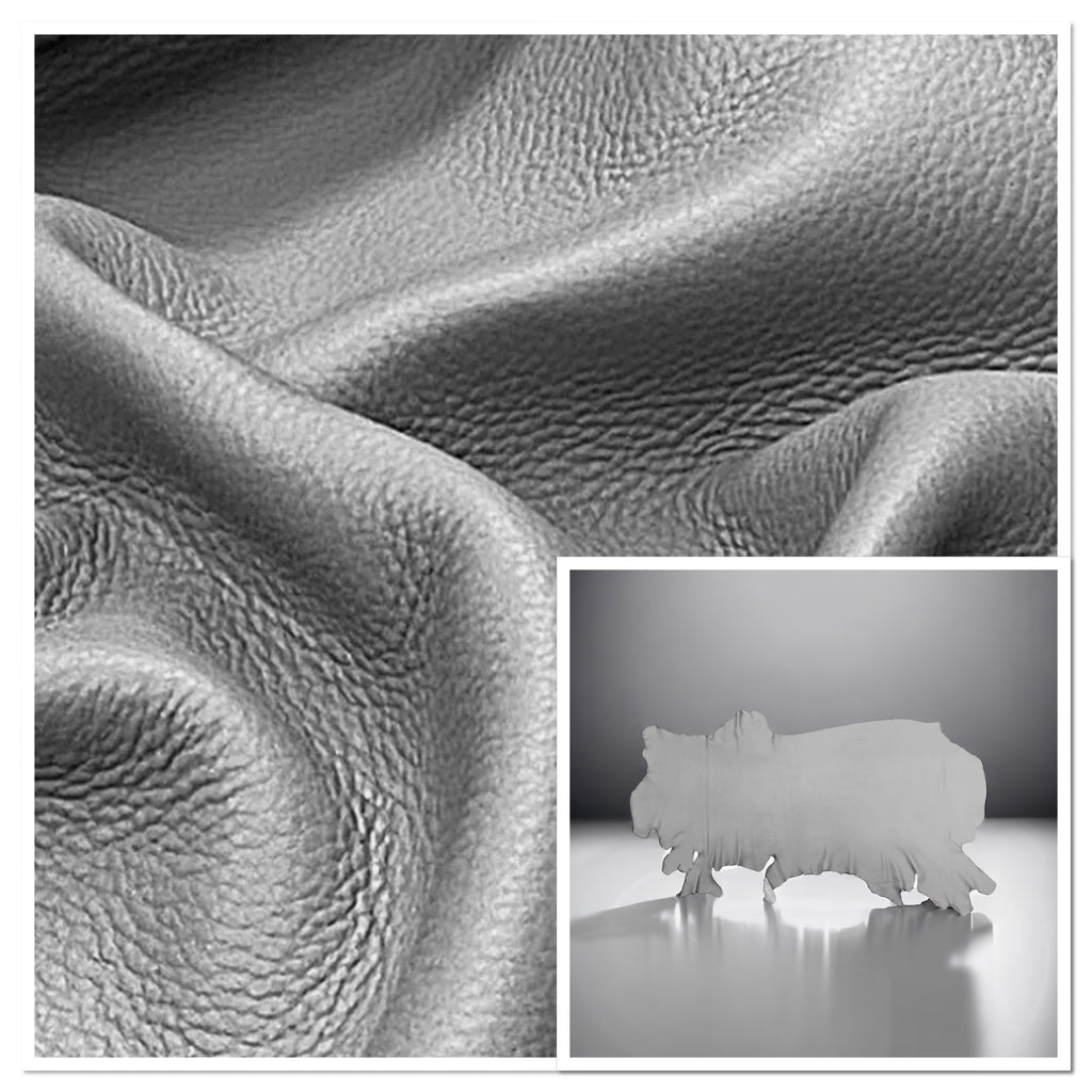 DeerCow Light Grey, Leather Cow Side : (1.3-1.5mm 3.5oz) 24 Discontinued