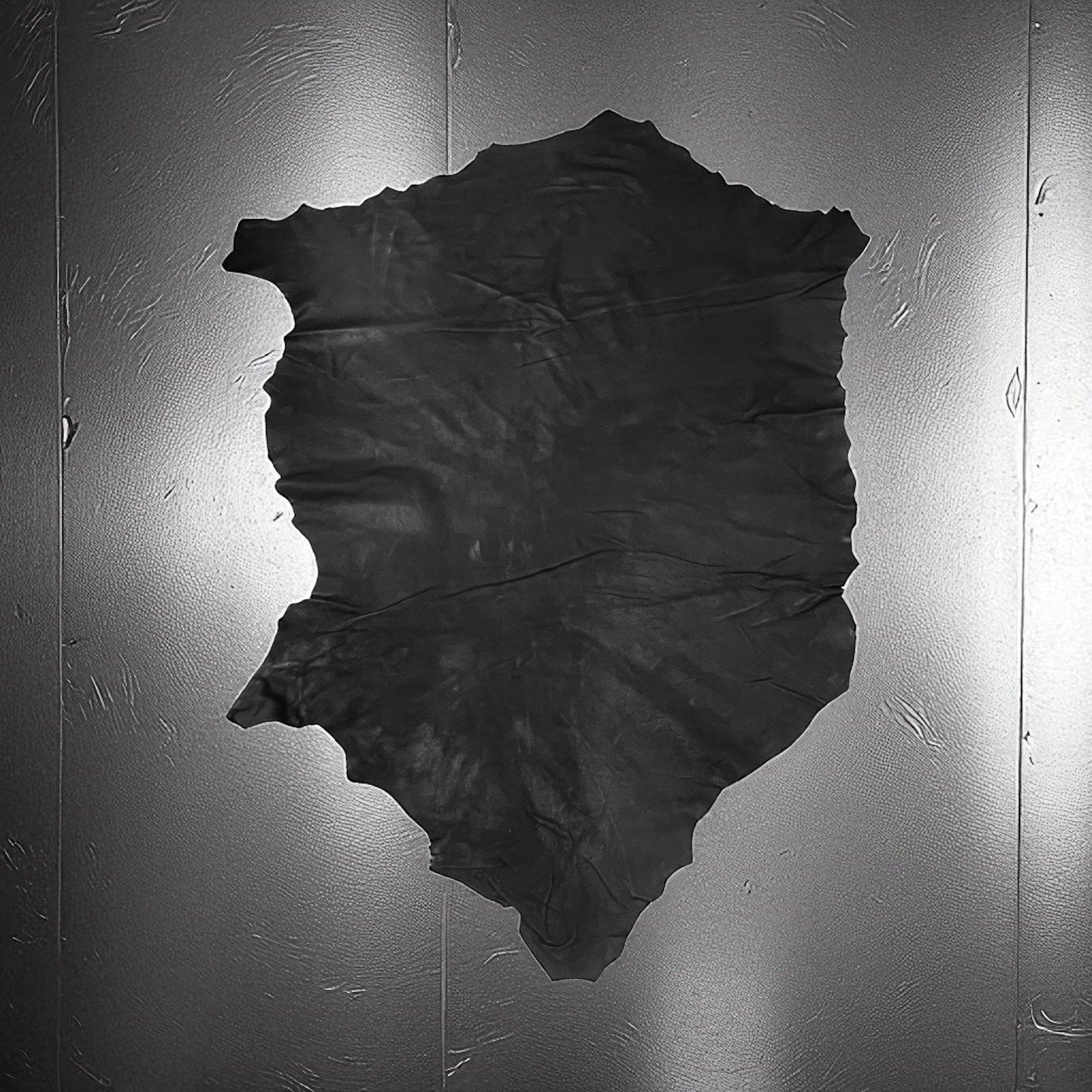 Denver Black - Oily Nubuck Lambskin (0.6-0.7mm 1.5oz)