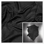 Denver Black - Oily Nubuck Lambskin (0.6-0.7mm 1.5oz)