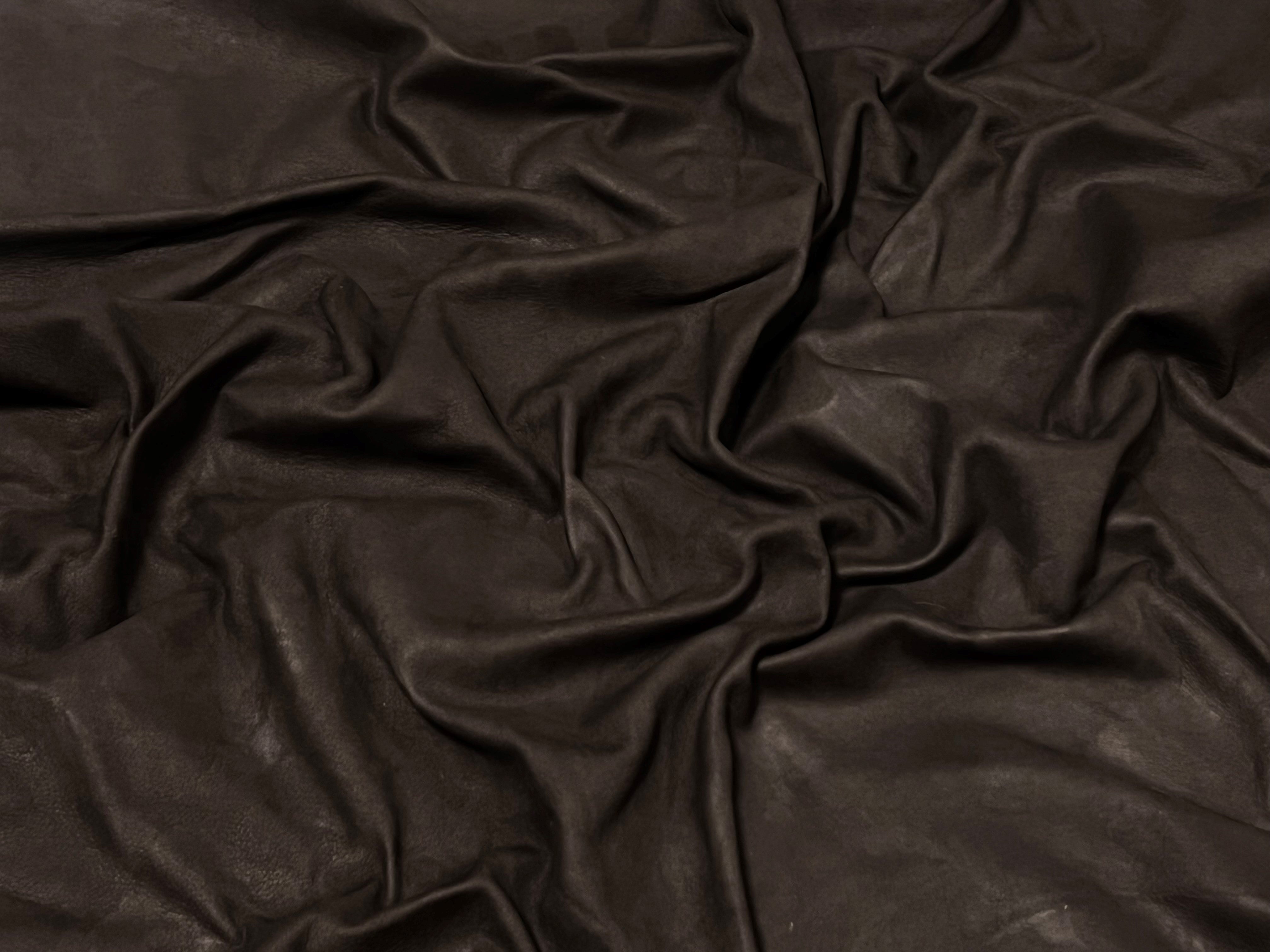 Denver Brown - Oily Nubuck Lambskin (0.6-0.7mm 1.5oz)